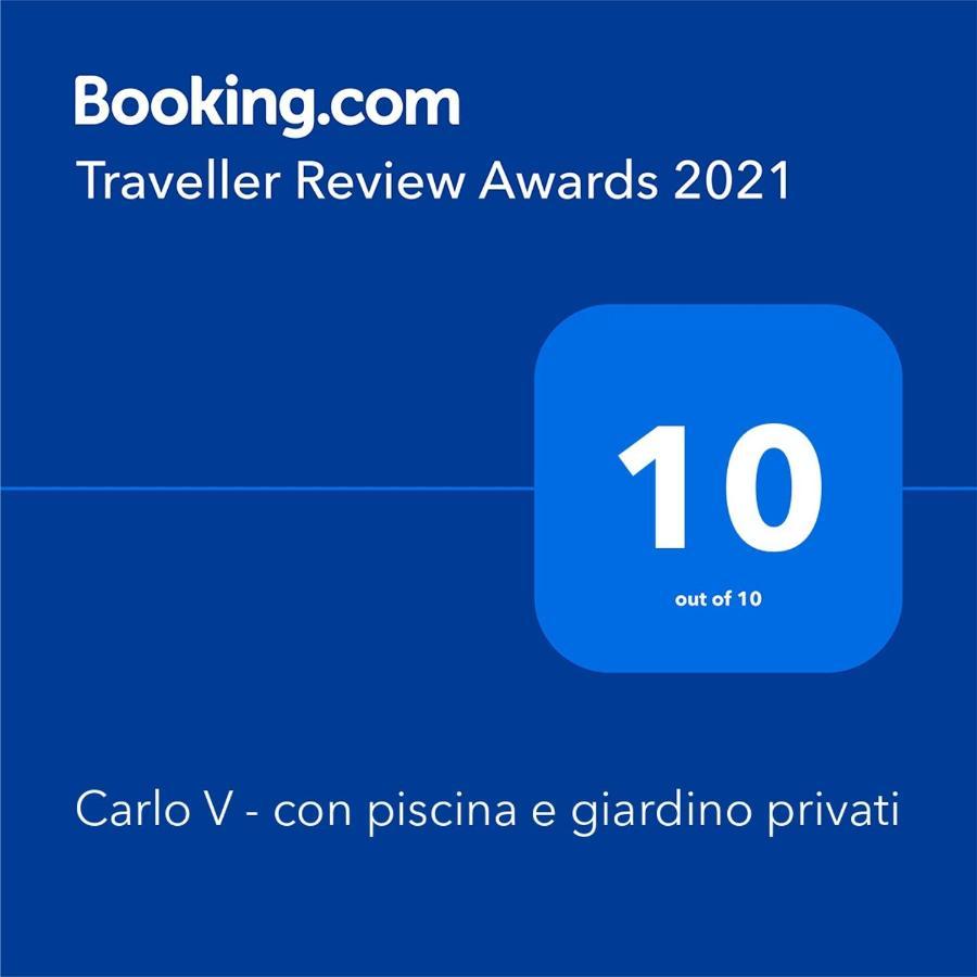 Carlo V - Con Piscina E Giardino Privati Appartement Lecce Buitenkant foto