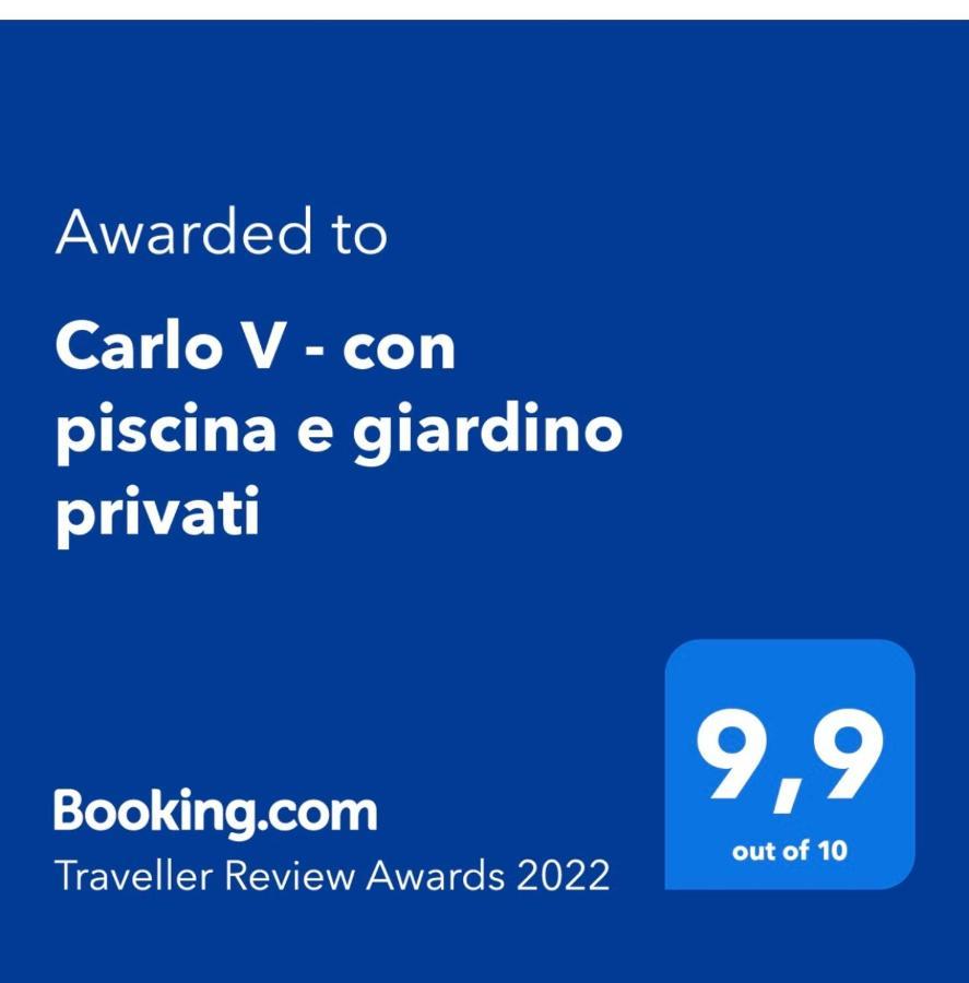 Carlo V - Con Piscina E Giardino Privati Appartement Lecce Buitenkant foto