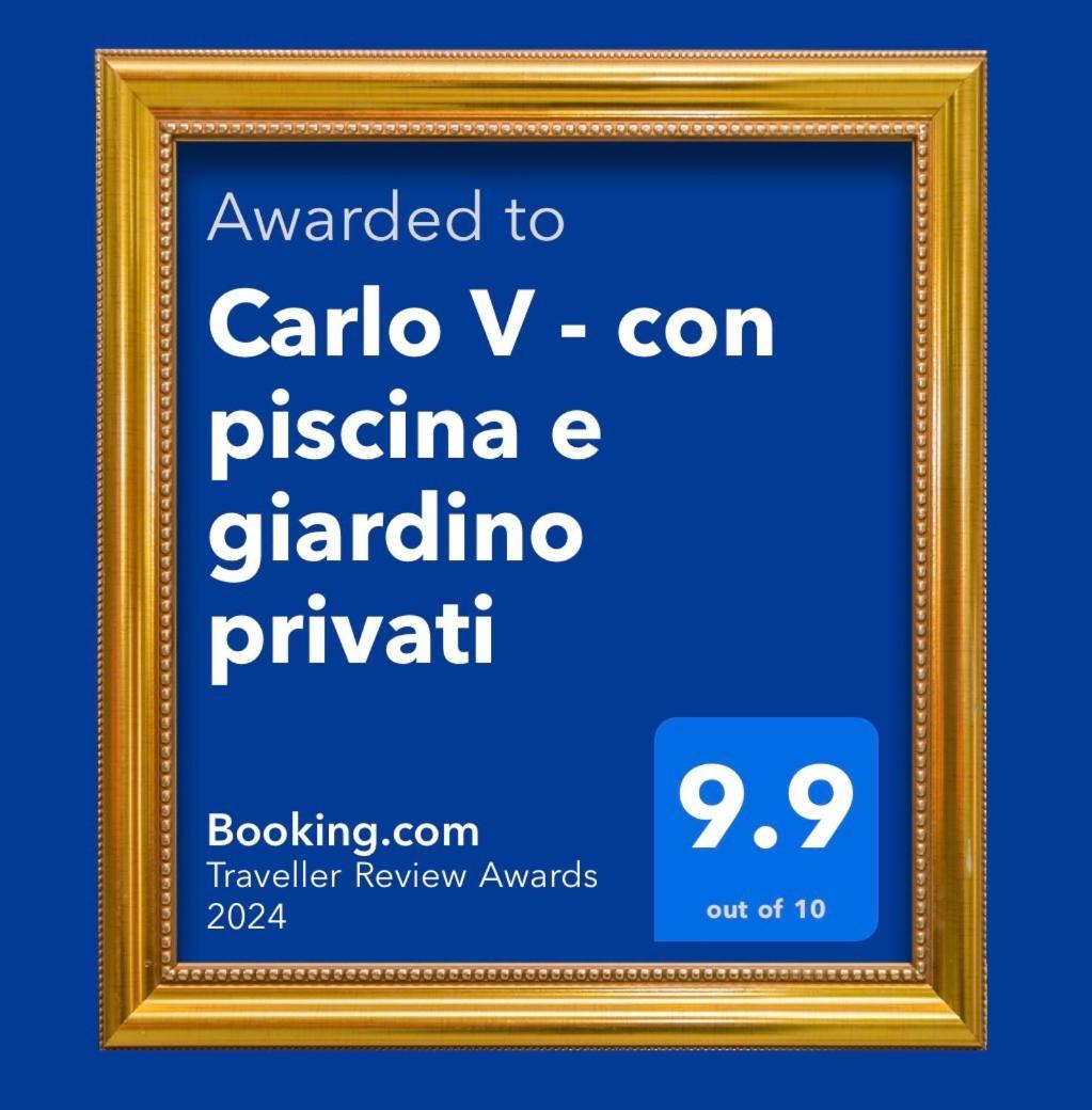 Carlo V - Con Piscina E Giardino Privati Appartement Lecce Buitenkant foto
